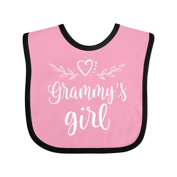 Inktastic Grammy Girl Granddaughter Girls Baby Bib