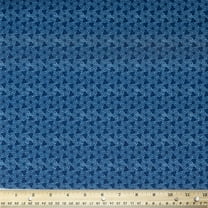 Waverly Inspirations Cotton Duck 54" Whirpool Indigo Color Sewing Fabric by the Yard
