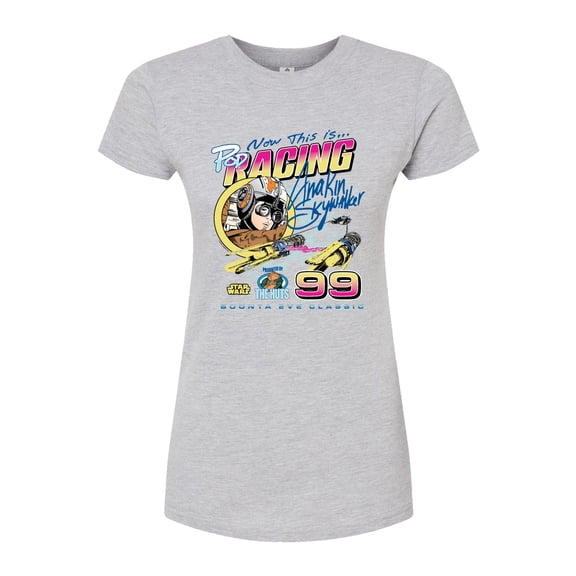 Star Wars - This Is Podracing Anakin Skywalker - Juniors Fitted Graphic T-Shirt