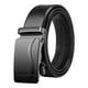 thumbnail image 1 of Cinturón de trinquete Cinturón deslizante Cinturón de vestir formal Cinturón negro con hebilla automática para cintura media Estilo D, 1 of 9