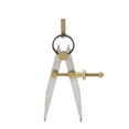 thumbnail image 1 of Diviseur d'Aile Haute Précision Résistant à la Rouille Calibre de Diviseur en Cuir Réglable en Or Verrouillable pour Bricolage Artisanat en Cuir 150mm, 1 of 14