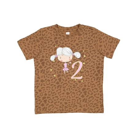 

Inktastic 2nd Birthday Princess Gift Toddler Toddler Girl T-Shirt