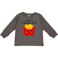 thumbnail image 3 of Inktastic French Fries Powered by Fries Boys or Girls Long Sleeve Toddler T-Shirt, 3 of 5