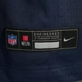 thumbnail image 6 of Men's Nike Terell Smith  Navy Chicago Bears  Game Jersey, 6 of 6