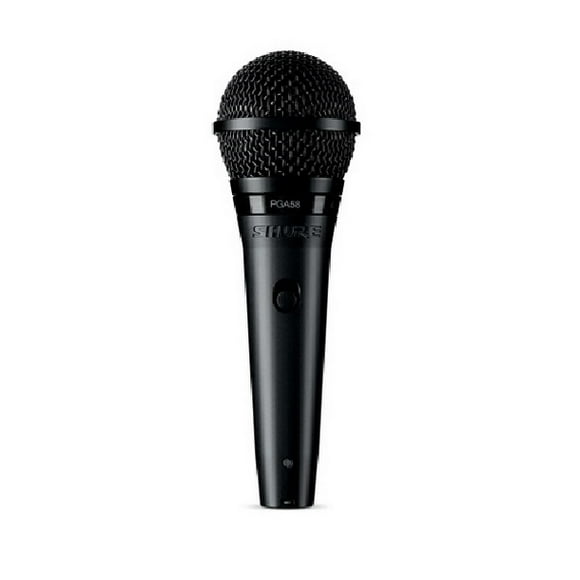 Micrófono Cardioide Dinámico para Voces PGA58-QTR Shure Patrón Polar Cardioide