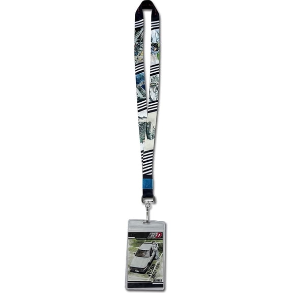 Great Eastern Entertainment Initial D (Manga): Takumi & AE 86 Lanyard with ID Holder