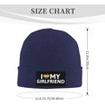 thumbnail image 3 of I Love My Girlfriend LGBT Gay Pride-Rainbow-Gift Men Beanie Hats Women Winter Hats for Men Knit Skull Caps Cool Hats, 3 of 8