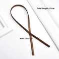thumbnail image 3 of Correa de hombro de cuero genuino de tamaño pequeño para cesta MK, bolso de mano, accesorios de cinturón de repuesto extendidos para axilas, compra única, 3 of 5