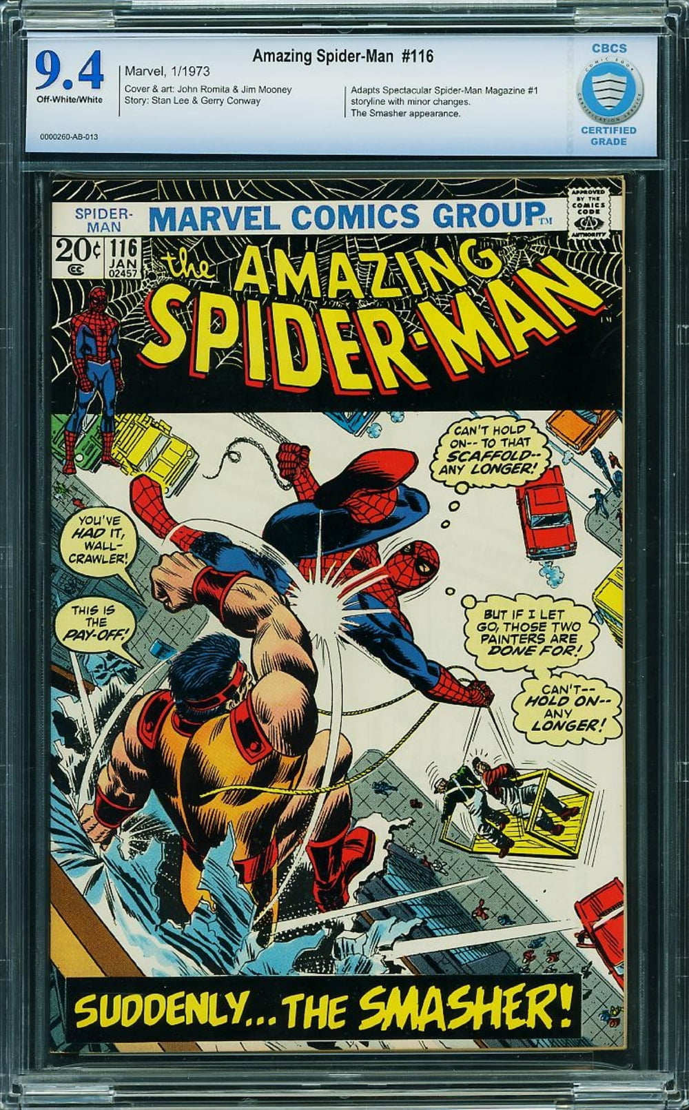Cover of The Amazing Spider-Man #116