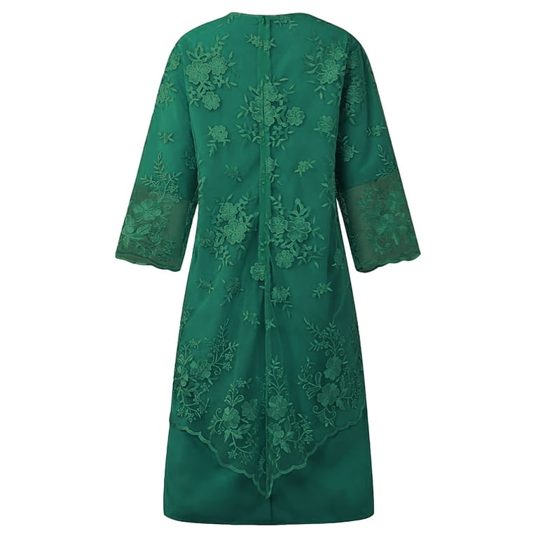 green lace pencil dress Shop Emerald Green Mother Of The Bride Dress, Women Lace Dress, Elegant Wedding Guest Dress, Green Pencil Dress, Formal Dress, Photoshoot Dress - main image 0