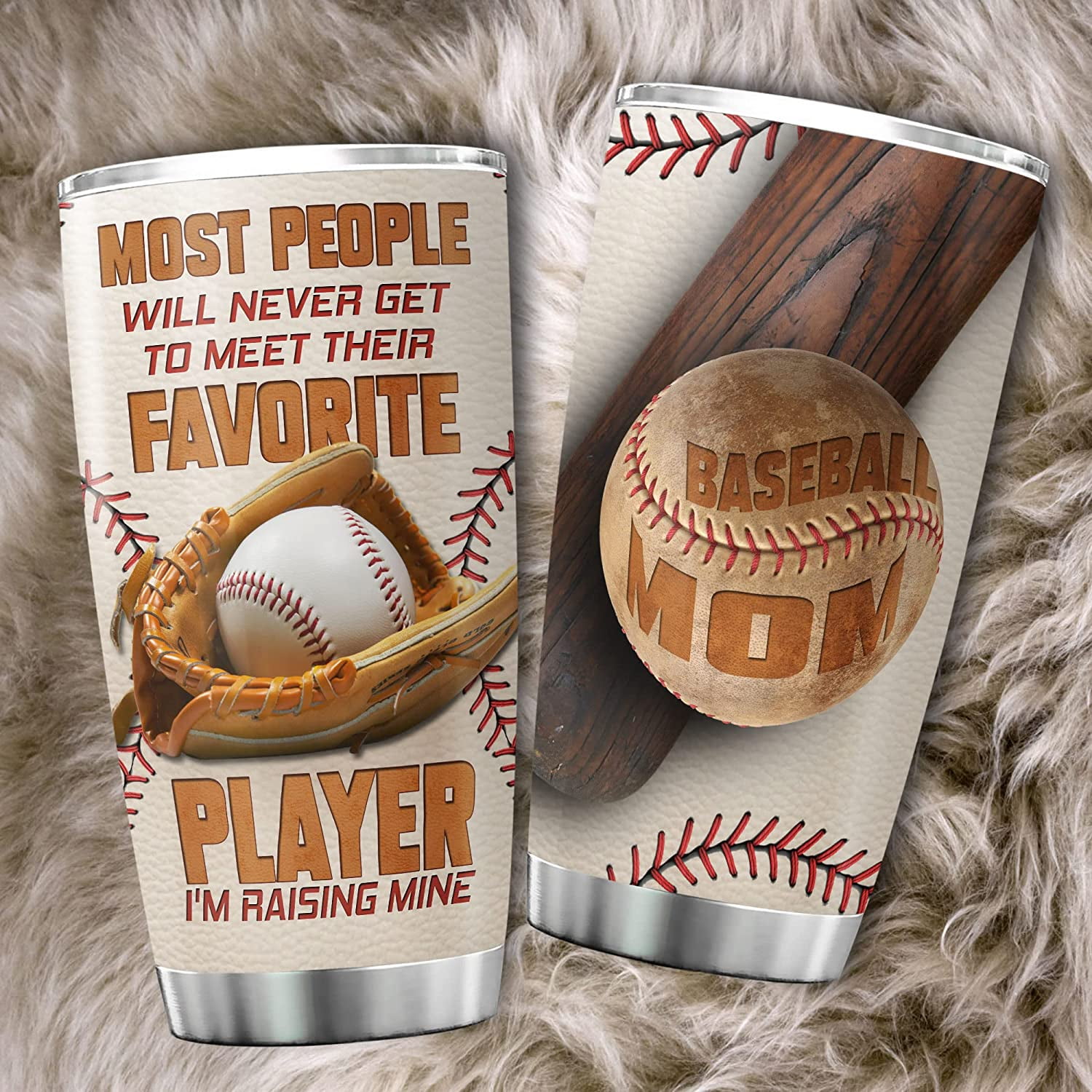 Softball Tumbler Cup 20oz Gift for Mom Men Women, Stainless Steel, Vac –  Beyond Sports Gifts