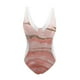 thumbnail image 4 of MKLEKYY Bikini Mujer Traje De Baño Women Printi L Swimsuits Monokini Bathing Suits V Neck Swimwear Swimsuits, 4 of 4