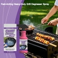 thumbnail image 2 of Fast-Acting Heavy-Duty Grill Degreaser Spray, BBQ Grill Cleaner Spray For Outdoor Grills, All Purpose Oven Degreaser Cleaner For Barbecue Grills, Smoky Stains and Stubborn Grease,1Pc, 2 of 7