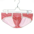 thumbnail image 3 of Mens Underwear Clearance Men's Fashion New Small Fresh Plaid Briefs Underwear, 3 of 3