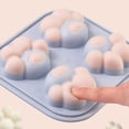 thumbnail image 5 of Silicone Ice Cube Tray Maker Jelly Chocolate Candy Mold Party BPA Free Silicone Cylinder Ice Cube Tray Freeze Mould Pudding Jelly Chocolate Mold Maker, 5 of 15