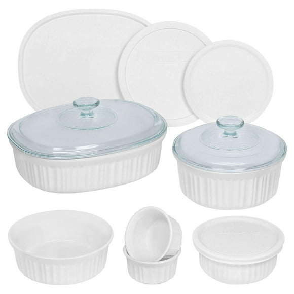 CorningWare® French White® 12-piece Bakeware Set