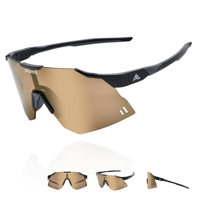 Gafas Deportivas AEROX para Hombre y Mujer - Protección UV400