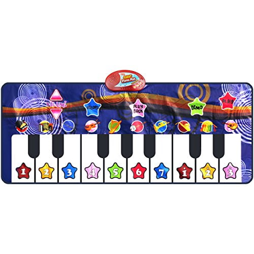 KidzLane Durable Piano Mat 10 Selectable Sounds Play and Record for Kids 3 for sale online 