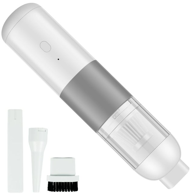 Mini Car Vacuum Cleaner 9000Pa Suction Powerful Handheld Cordless 5000mAh USB Rechargeable 120W Portable for Home Office Cleaning