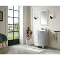 thumbnail image 5 of Anzzi 34 x 24 in. Montresor Bathroom Vanity Set, Rich White, 5 of 10