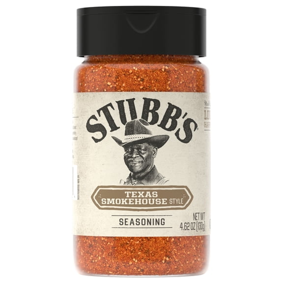 Stubb's Texas Smokehouse Style Seasoning, 4.62 oz Bottle