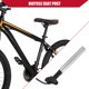 thumbnail image 3 of Asientos de bicicleta ajustables Unique Bargains para MTB, poste de asiento de bicicleta de aleación de aluminio 31.8x300mm tono plateado, 3 of 7