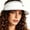 Beige, variant on UTSJKR Womens Collapsible Open Top Sun Visor Hat for Summer Coast Walk with Wide Brim for Mall Errands Backyard Gathering Adjustable Strap Light UV Block Casual Headwear Beige