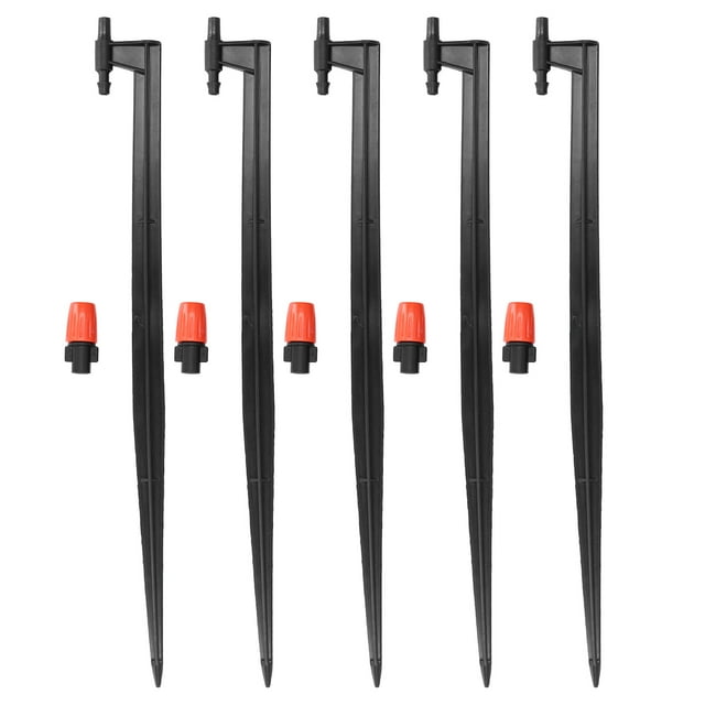 20pcs Ground Rod Watering Sprinklers Durable Ground Rod Atomizing Nozzle Uniform Spraying Garden Irrigation Atomizing Sprinkler Nozzle