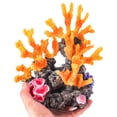thumbnail image 6 of Yellow Resin Coral Decoration for Aquariums and Fish Tanks Perfect for Betta Tank Layout Gifts 6.5, 6 of 6