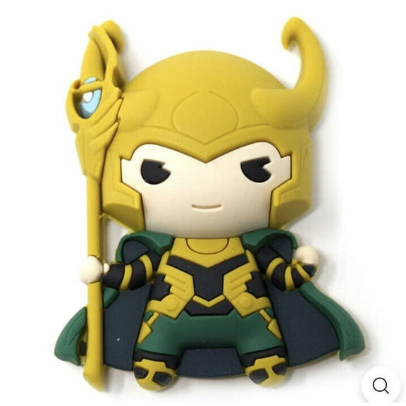 Loki Chibi 3D Foam Magnet