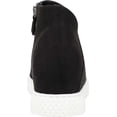 thumbnail image 3 of Women's Aerosoles Zirah Ankle Bootie Black Faux Suede Fabric 12 M, 3 of 5