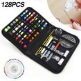 thumbnail image 4 of 128PCS Sewing Box Kits Portable Travel Needles Thread Stitching Kits DIY Sewing Supplies Premium Mini Sewing Accessories, 4 of 8