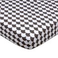 thumbnail image 1 of Lolli Living Kayden Collection Fitted Crib Sheets - Black Scallops, 1 of 3
