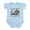 Sky Blue, variant on CafePress - My Daddy Brought It Infant Bodysuit - Baby Light Bodysuit, Size Newborn - 24 Months