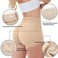 thumbnail image 5 of fajas colombianas tummy control butt lifter body shapewear women slimming girdle body shaper waist trainer high waist flat belly, 5 of 9