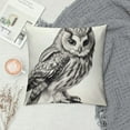 thumbnail image 2 of JEUXUS  Decorative Throw Pillow Case Cushion Covers for Sofa, Elegant Eagle Hawk Owl Series Square Throw Pillowcase,, 2 of 5