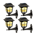 thumbnail image 1 of Farol Solar De Pared, Paquete De 4 Unidades Belug, Negro, 1 of 5