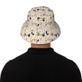 thumbnail image 5 of Sikiie Cartoon Chickens Reflective Double-Sided Bucket Hat, Sun Hat, for Gardening, Beaching, Camping, Hiking, Fishing, 5 of 6