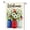Color 1, variant on SPXUBZ Kindness Peace Equality Garden Flag 12x18 Inch, Linen Inspirational Yard Flag, Double Sided Outdoor Porch Lawn Patio Home Decor with Colorful Positive Message