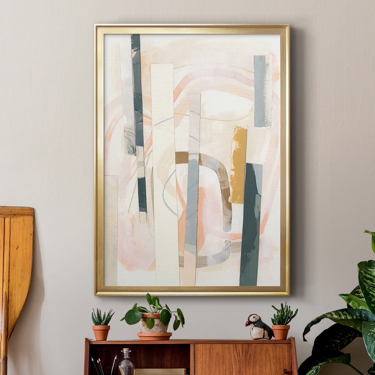 Melon Litmus III Premium Framed Print, in Gold, Black, or Silver - Ready to Hang