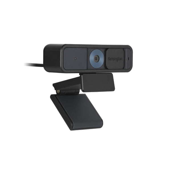 Webcam Full HD 1080P Kensington Auto Focus con Micrófono para Videoconferencias, Software Control y