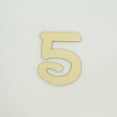 thumbnail image 1 of 1 Pc, 6 Inch X 1/8 Inch Thick Walt Disney Numbers 5 For Kids Rooms & Childrens Craft Projects, 1 of 3
