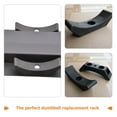 thumbnail image 2 of KAKOWELY 1 Set Fitness Equipment Storage Rack Black Metal Gym Equipment Simple Design, 2 of 7