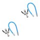 thumbnail image 1 of Riwesomey Heavy Duty Reusable Quick and Release Lock for Car Fittings Boquilla y Manguera de 30cm 2piezas, 1 of 1
