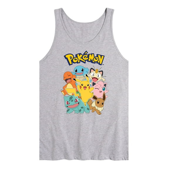 Pokémon - Pokémon Character Group - Men's Jersey Tank Top