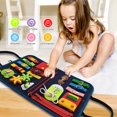 thumbnail image 3 of Busy Board LearnToy Dinosaur Montessori para niños de 3 a 5 años, 3 of 6