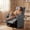 Loop yarn Gray, variant on Lacoo 360° Swivel Recliner Chair Oversized Adult Nursery Glider Rocking Recliner Upholstered Electric Recliner Chair with 2 Pillows for Living Room,Linen Blue