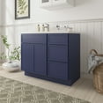 thumbnail image 4 of 39" Freestanding Bathroom Vanity Cabinet without Top in Blue, 4 of 6