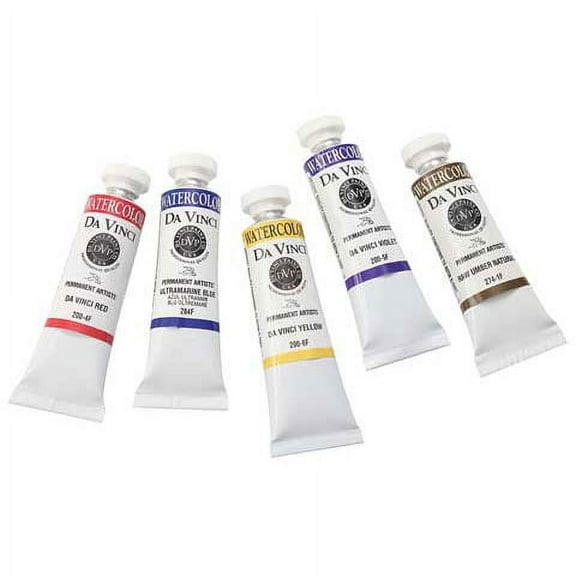 Da Vinci Paints Professional Watercolor, 15ml Tube, Ultramarine (Green Shade)