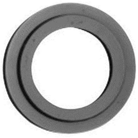 Lock Cylinder Collar - Baldwin 8297060 Satin Brass and Brown Lock Cylinder Collar